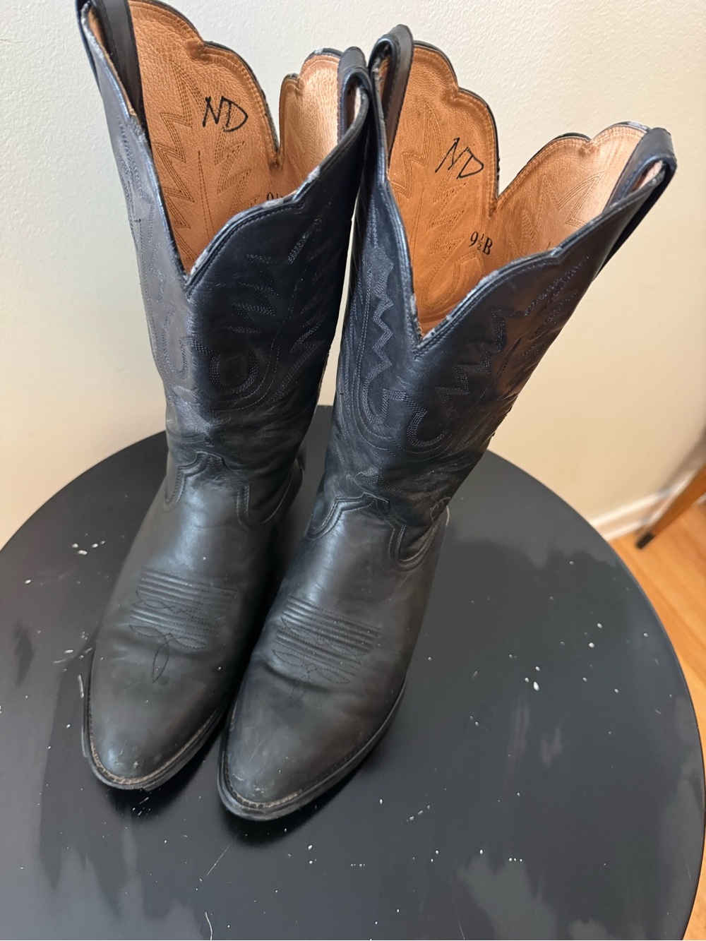 Women’s Black Leather Western Boots - Ariat